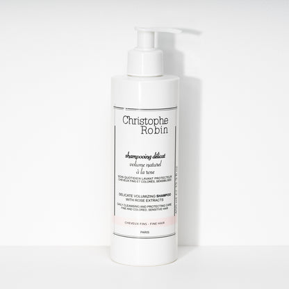 CHRISTOPHE ROBIN SHAMPOO 400ML Delicate Volumizing Shampoo With Rose Extracts