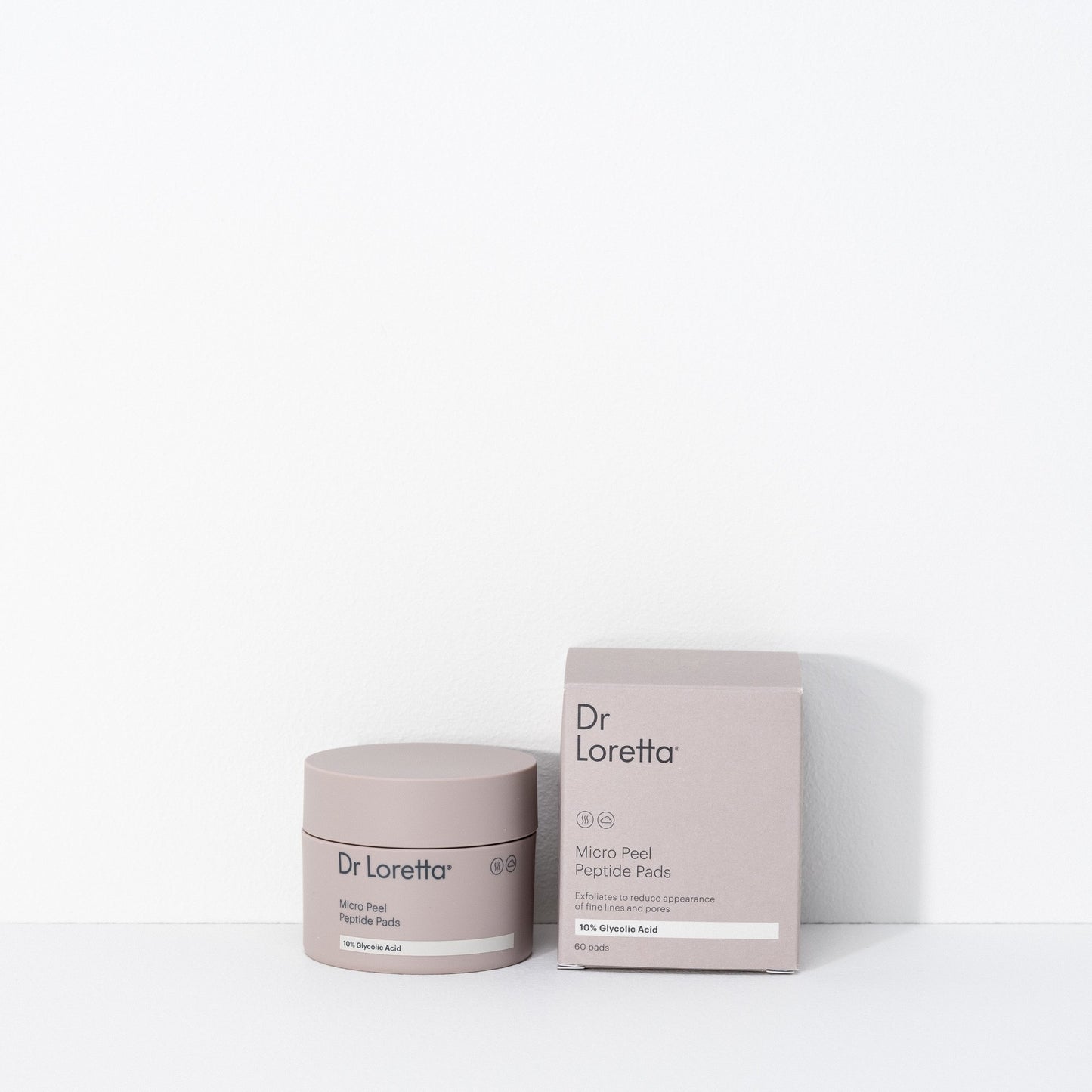 DR LORETTA SKIN CARE TONERS AND ASTRINGENTS 60 pads Micro Peel Peptide Pads