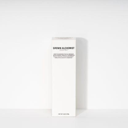 GROWN ALCHEMIST SKIN CARE MASKS AND PEELS Deep Cleansing Masque | Wheatgerm, Ginkgo and Cranberry