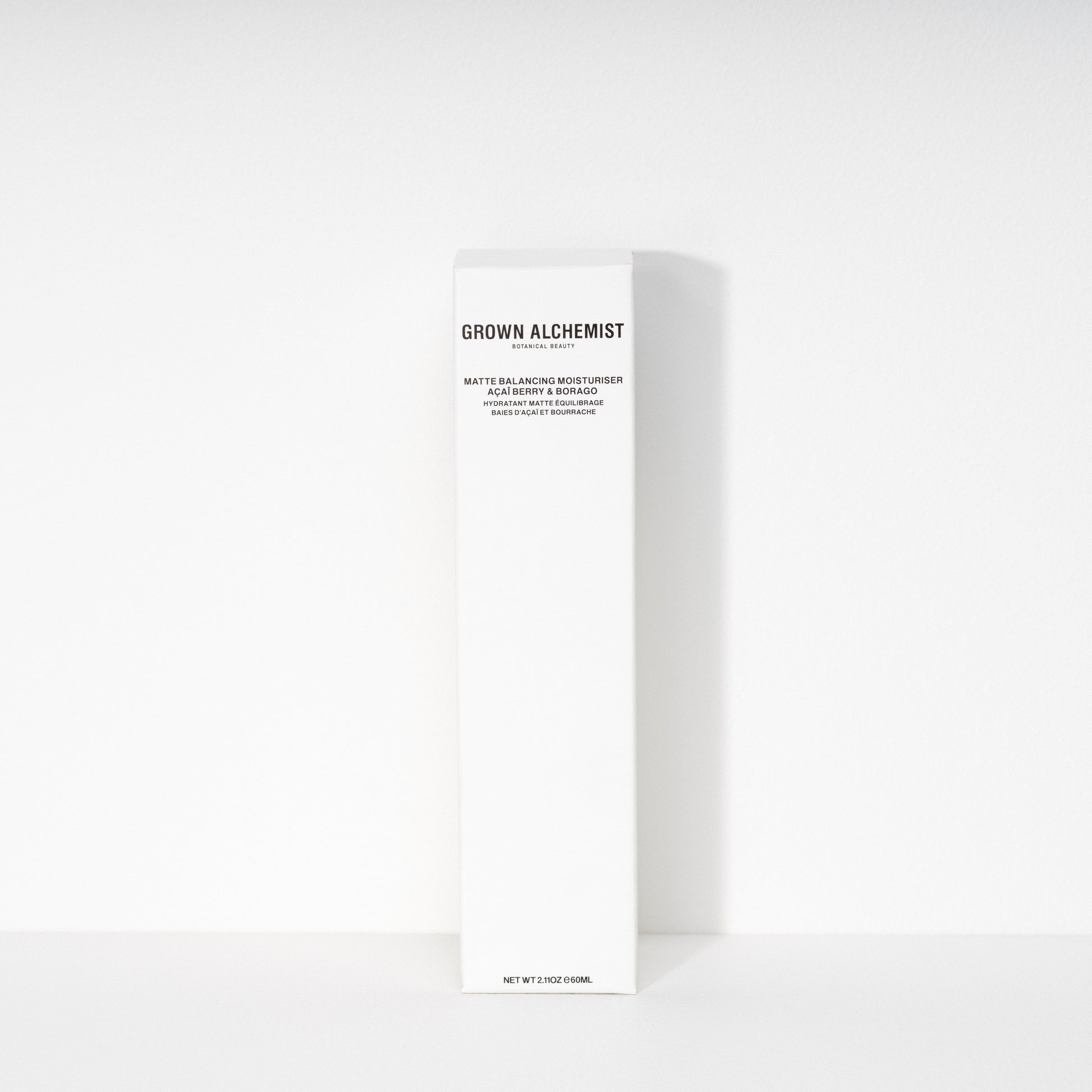 GROWN ALCHEMIST SKIN CARE MOISTURIZER Matte Balancing Moisturiser | Acai-berry & Borago